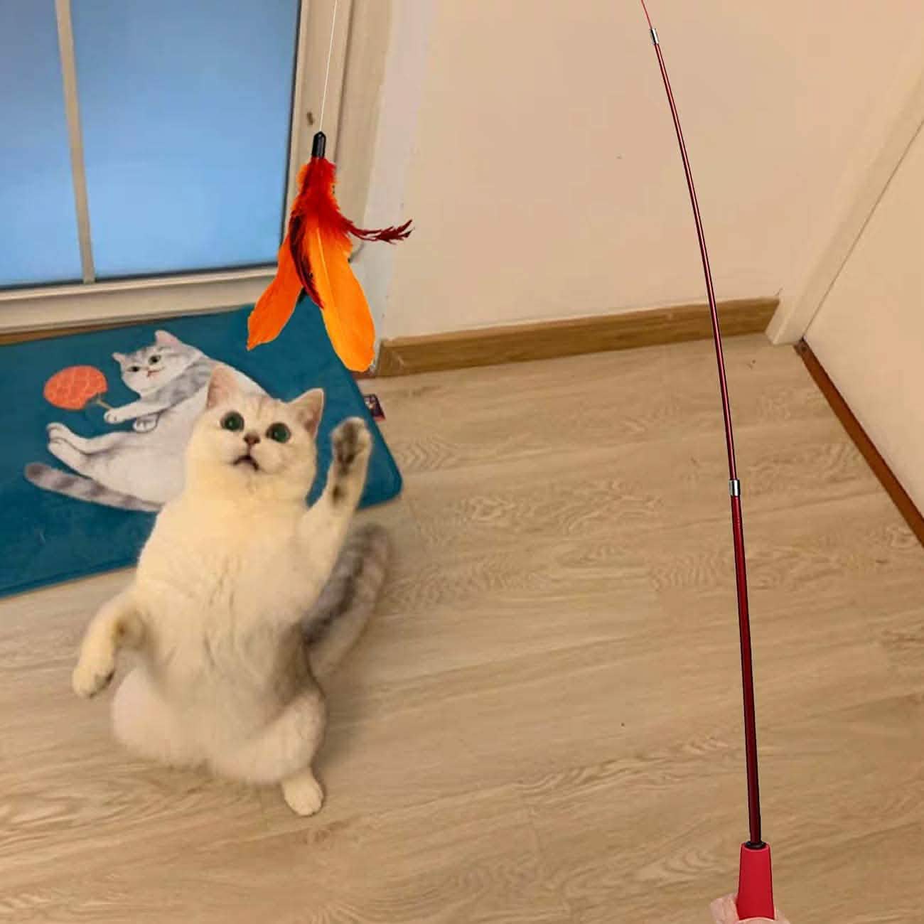 11er-Pack: Interaktiver Katzenstab