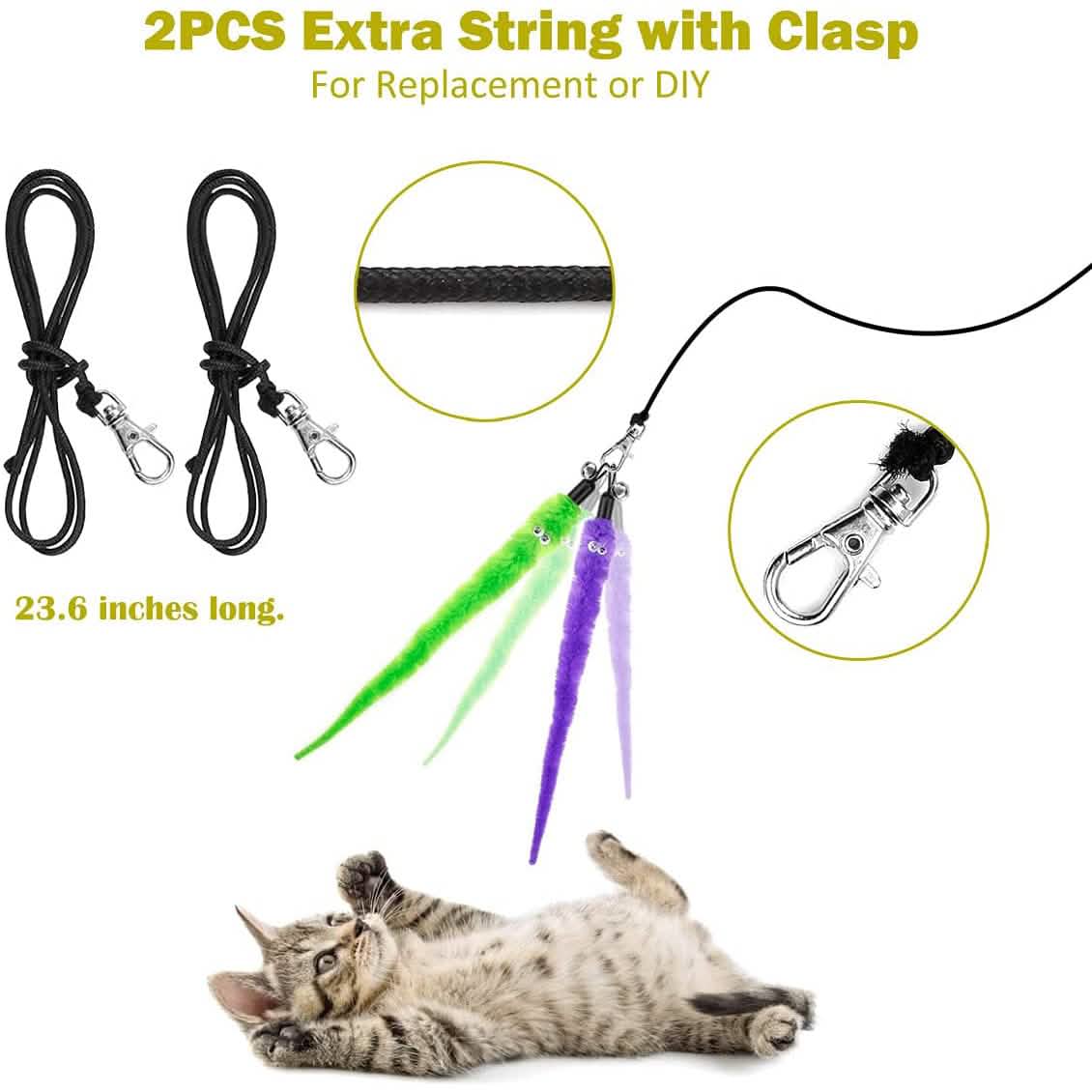 11er-Pack: Interaktiver Katzenstab