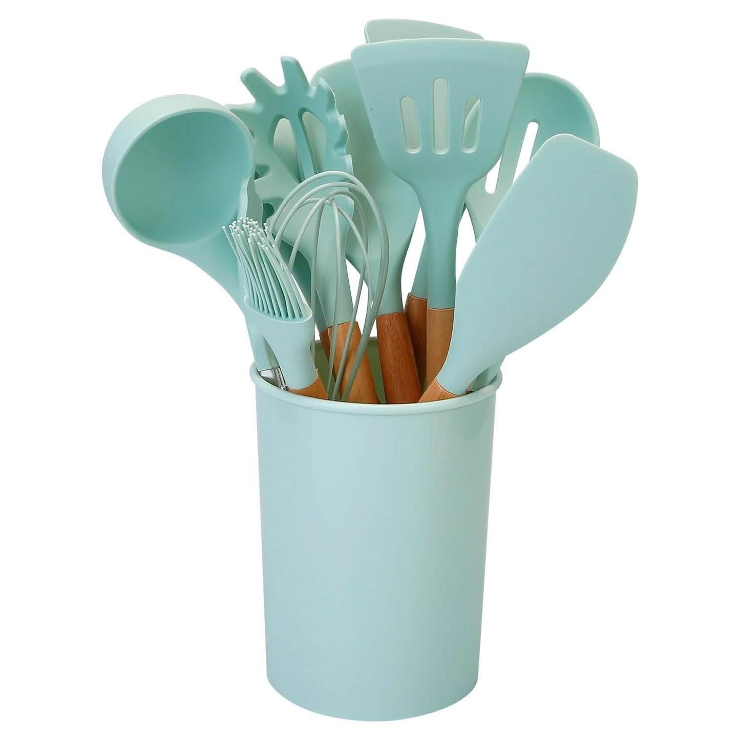 11-teiliges Silikon-Kochgeschirr-Set