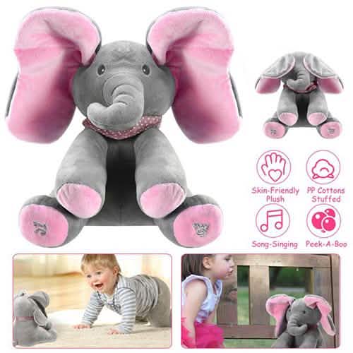 30cm großes Plüsch-Elefant-Stofftier