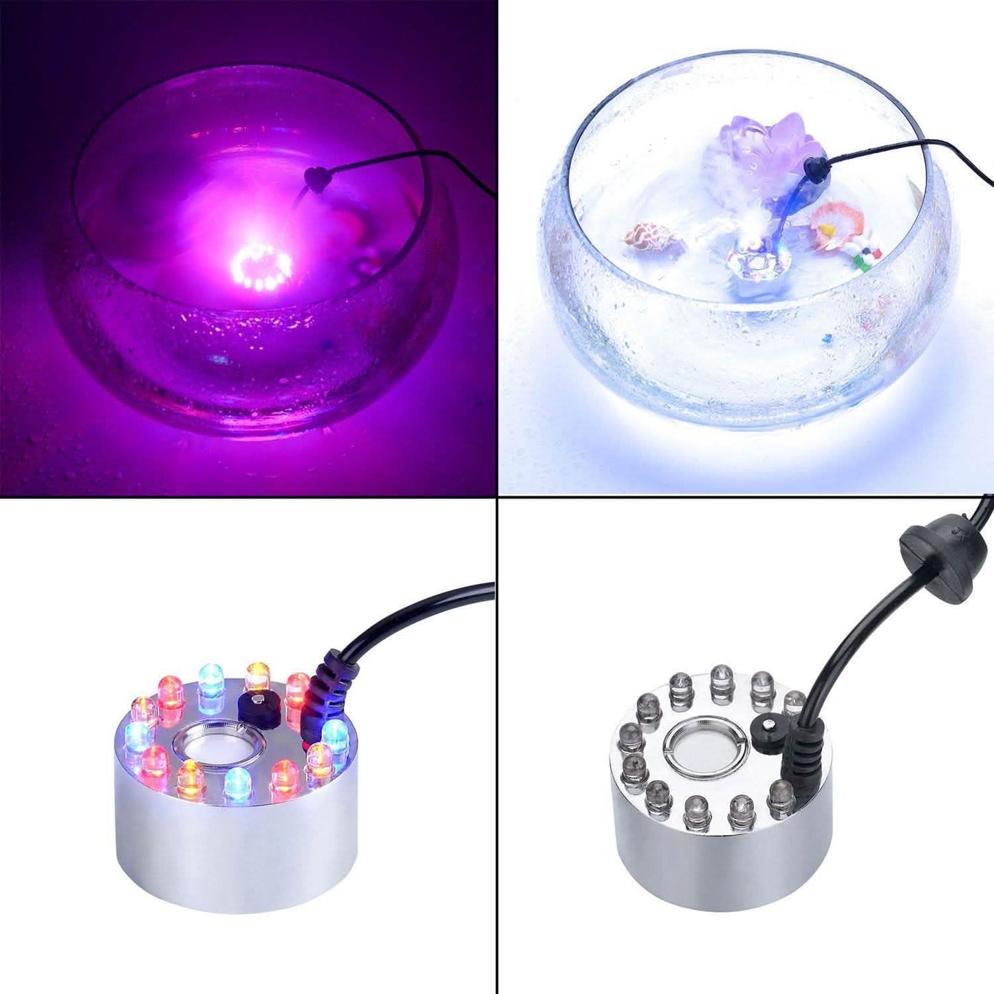 Nebelmaschine mit 12 LED-Farbwechsel