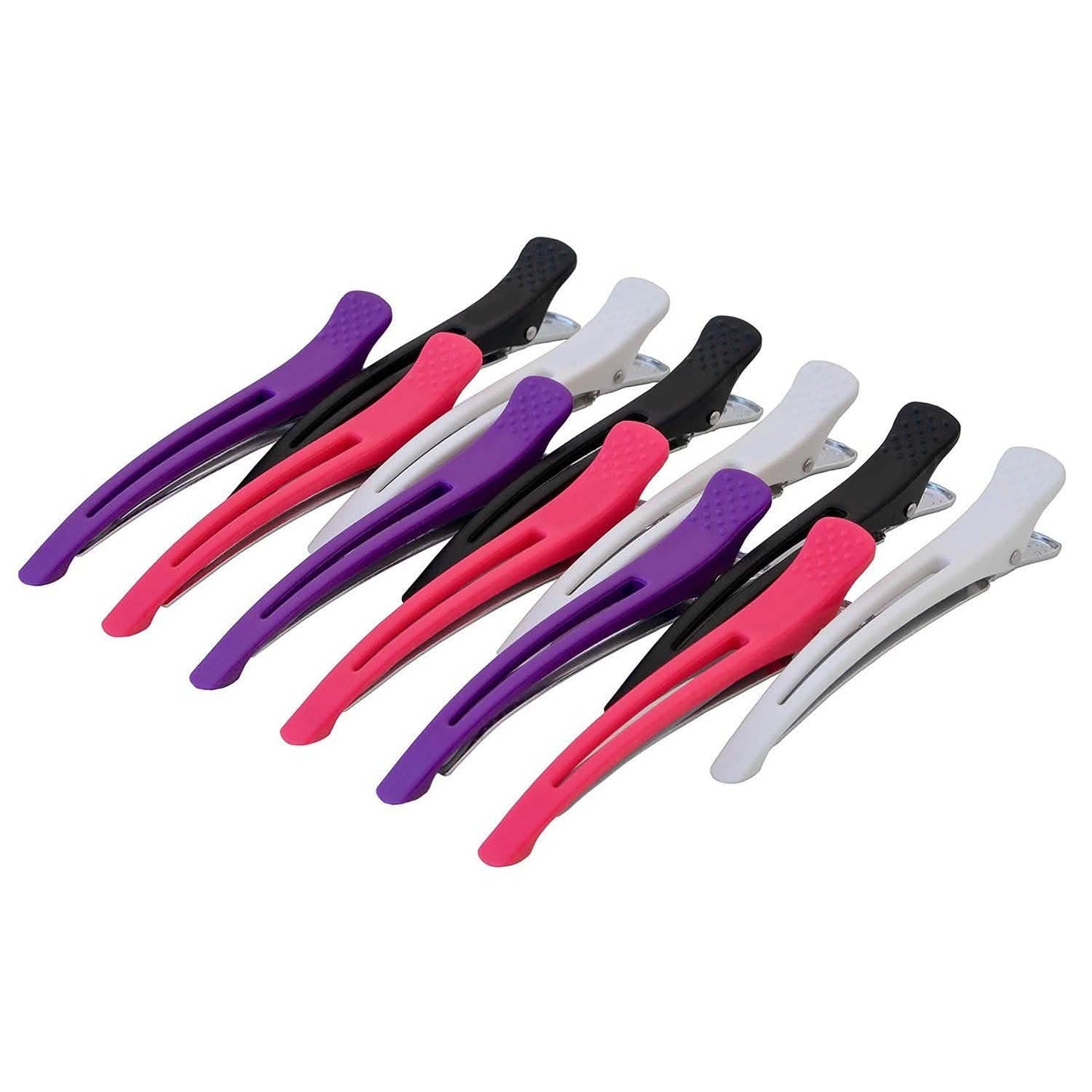 12er-Pack: Rutschfeste Profi-Haarclips für Volumen, Styling und Halt