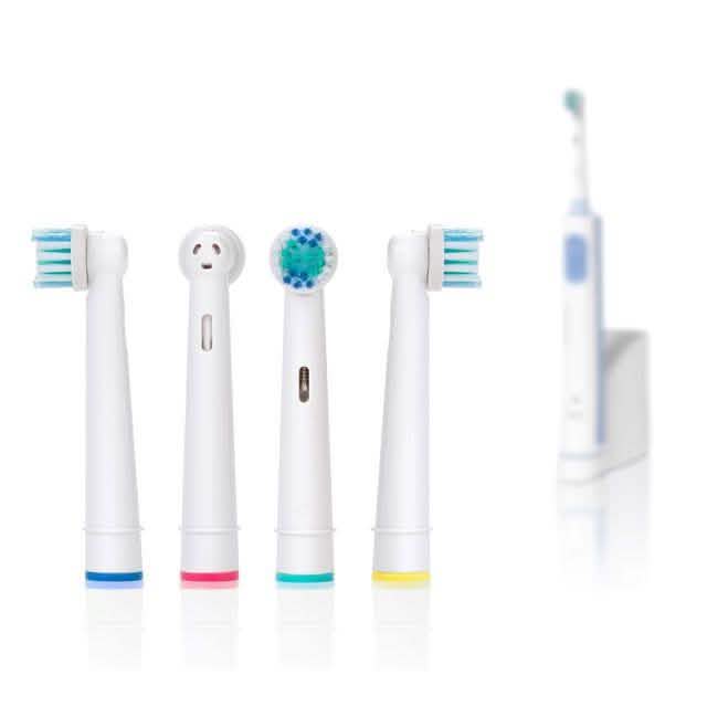 12er-Pack: Oral-B kompatible Farbcodierungs-Zahnbürstenköpfe