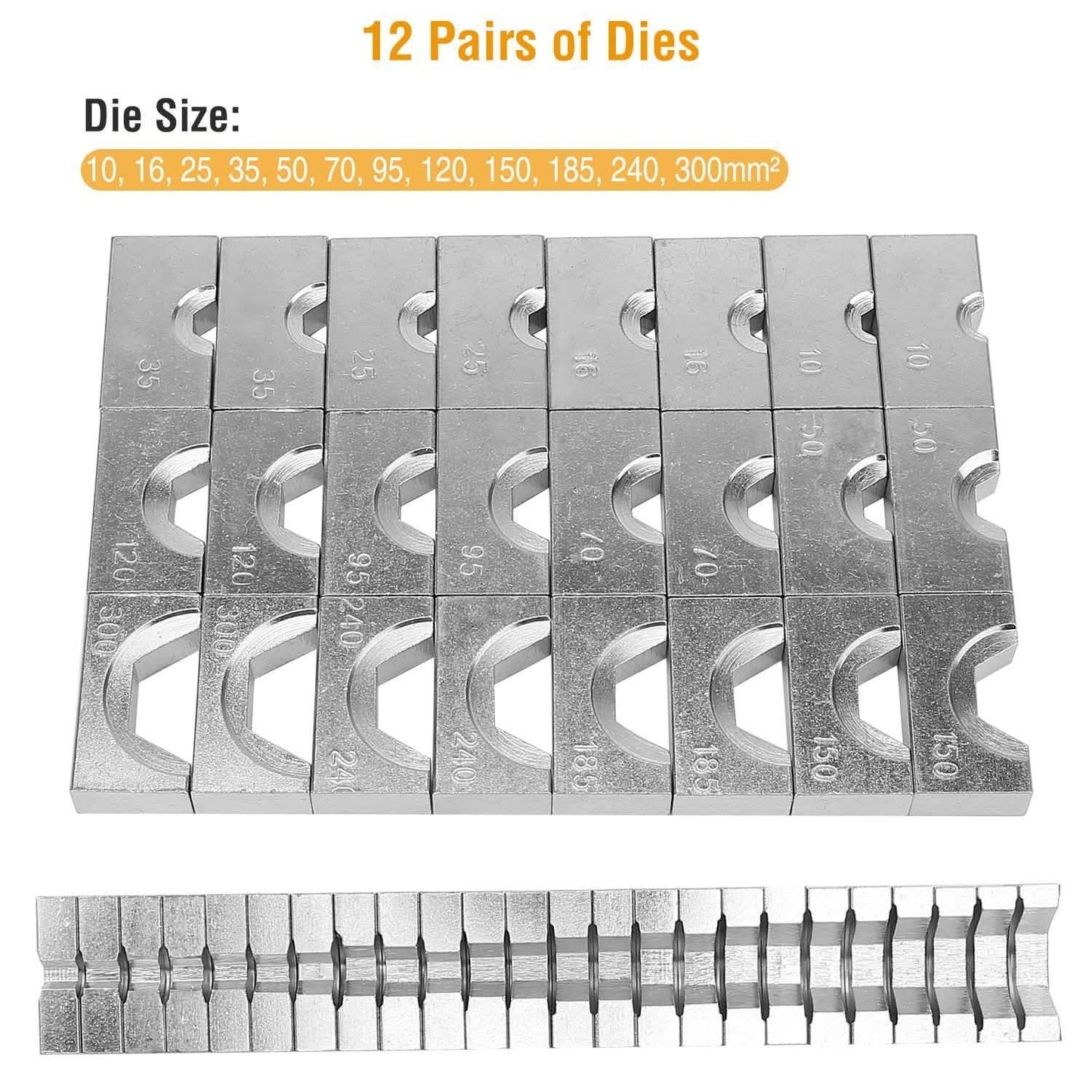 12 Tonnen Hydraulische Kabelschuhpresse