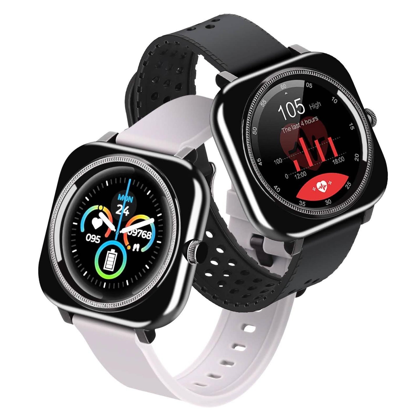 1,28 Zoll Touchscreen Smartwatch Freisprech-Bluetooth Sport-Fitness-Tracker