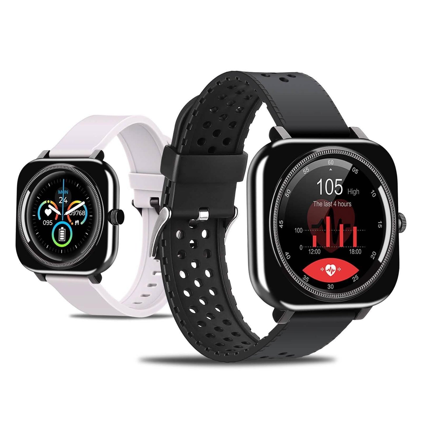 1,28 Zoll Touchscreen Smartwatch Freisprech-Bluetooth Sport-Fitness-Tracker