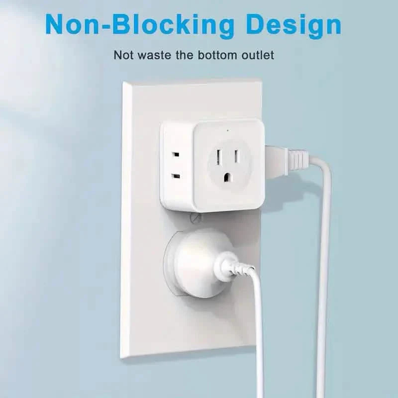 Mehrfachsteckdosenadapter – Fünffach-Wandsteckdose