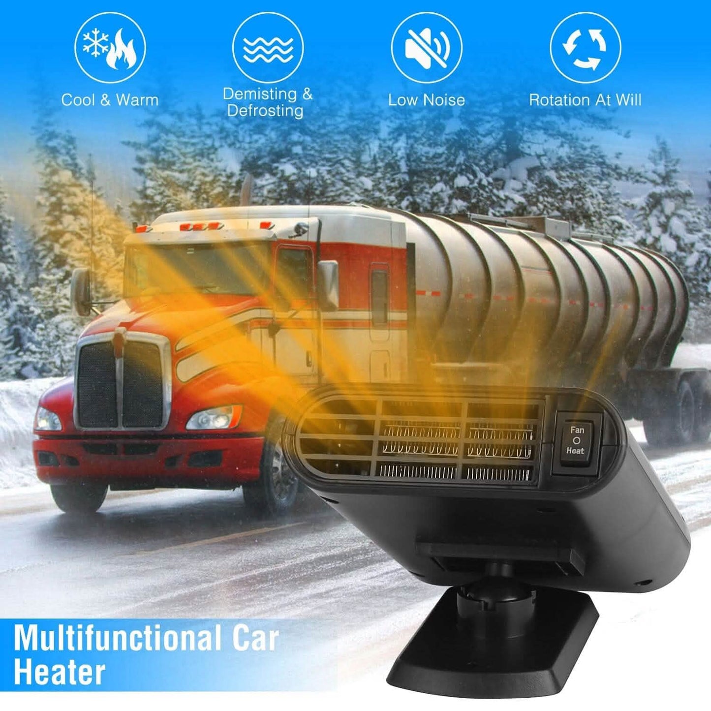 12V 150W tragbare Autoheizung