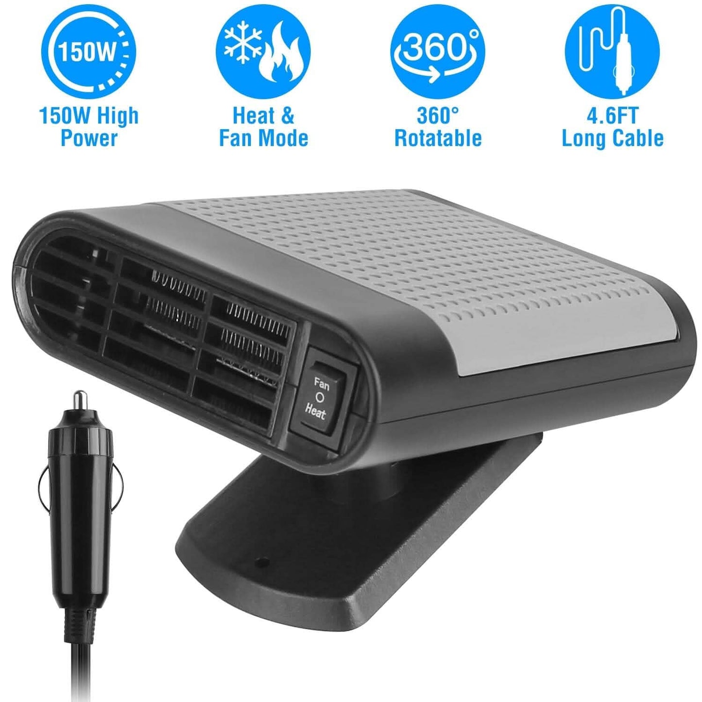12V 150W tragbare Autoheizung