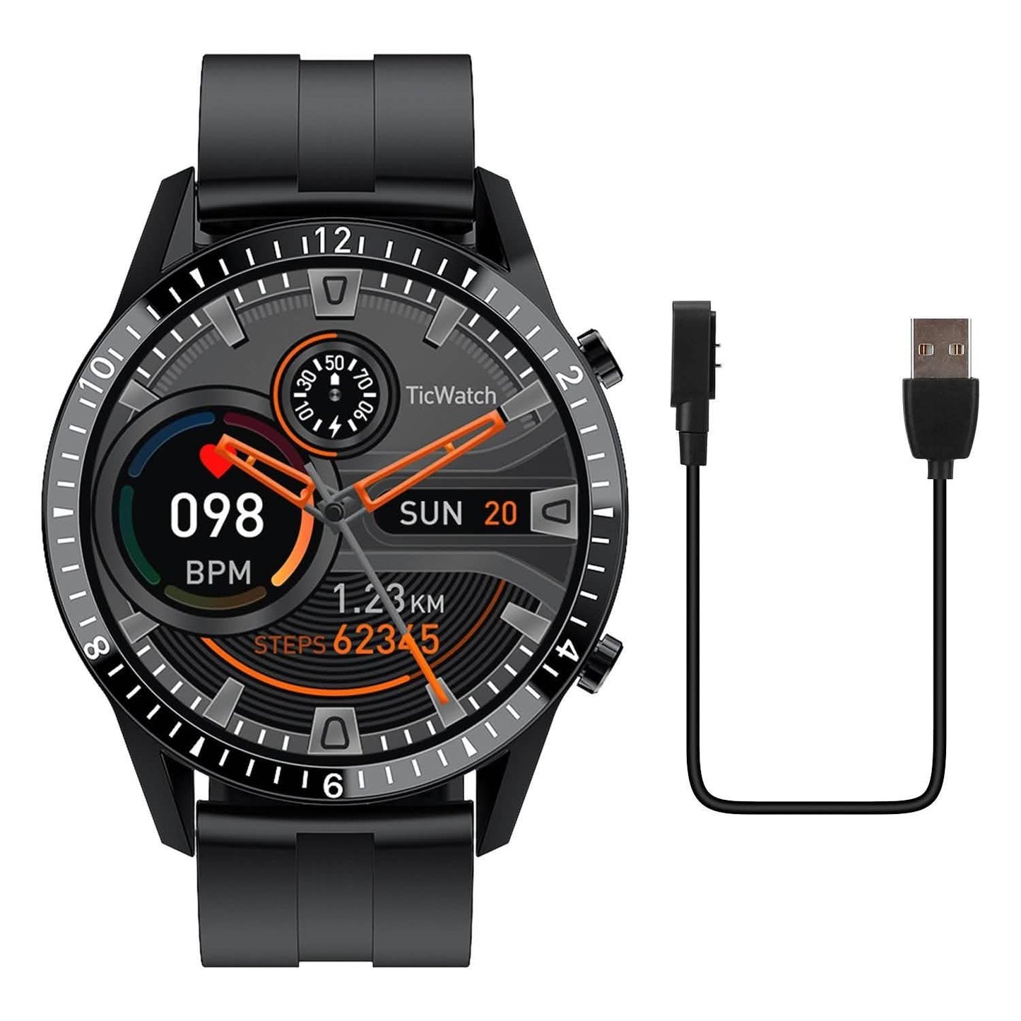 1,3 Zoll kabellose Smartwatch