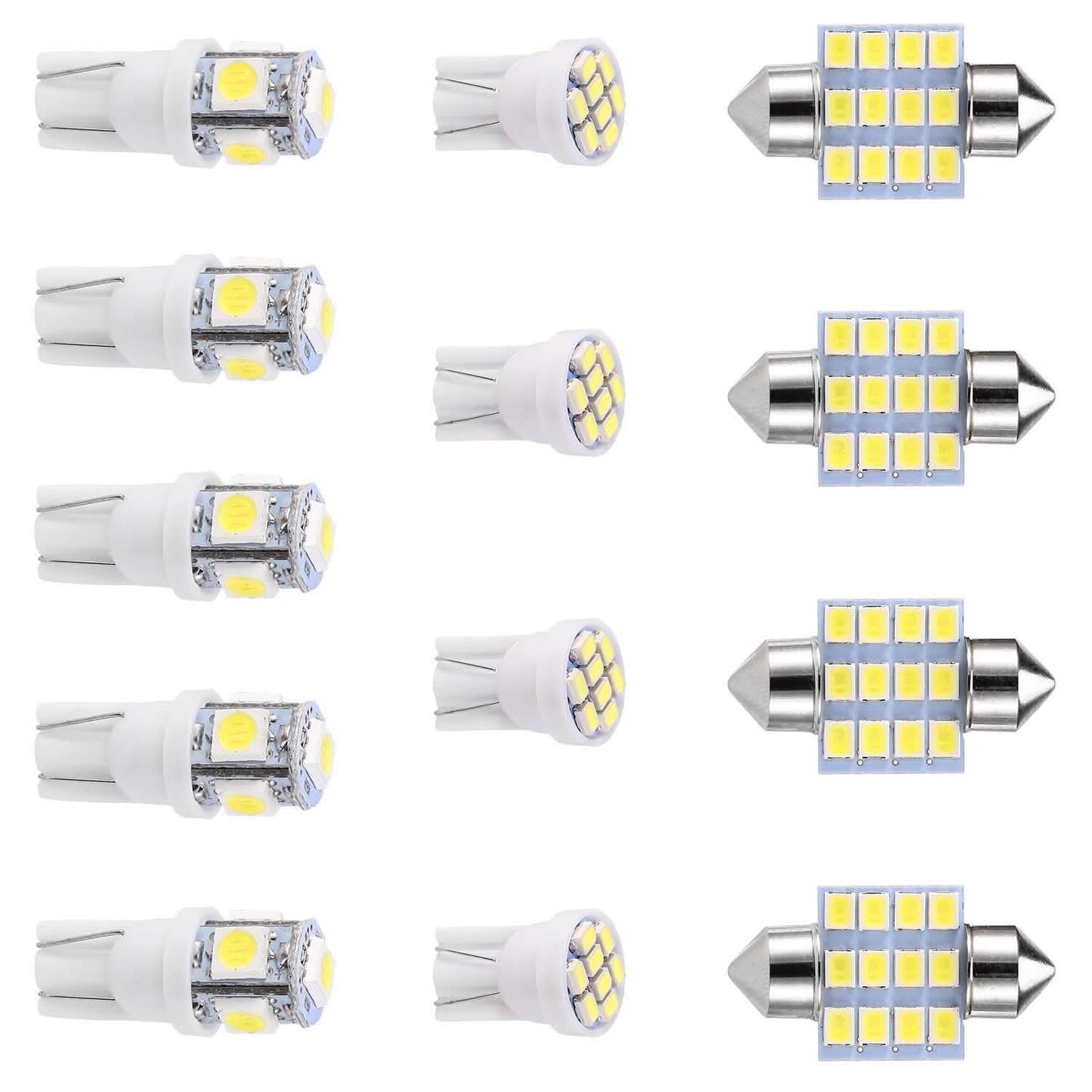 13er-Set: T10 31mm Festoon LED-Lampe