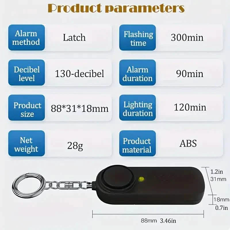 130dB Personen-Sicherheitsalarm