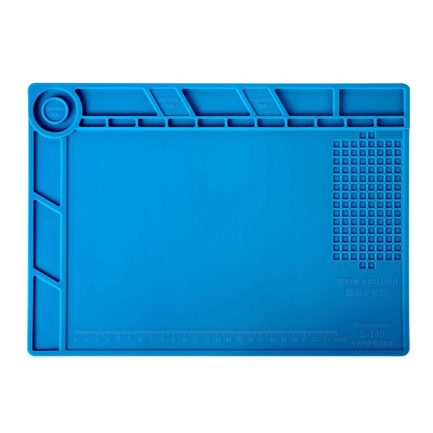 13.8" X 9.8" Magnetische Löt-Silikon-Wärmeisolationsmatte