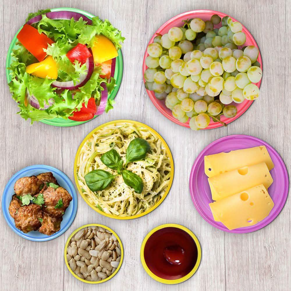 14-teiliges Set: Vorratsdosen zur Portionskontrolle