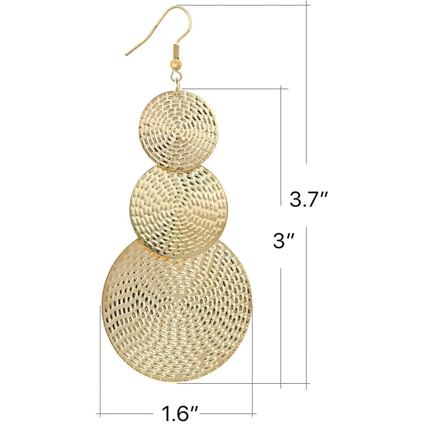 14K Gold Hängeohrringe