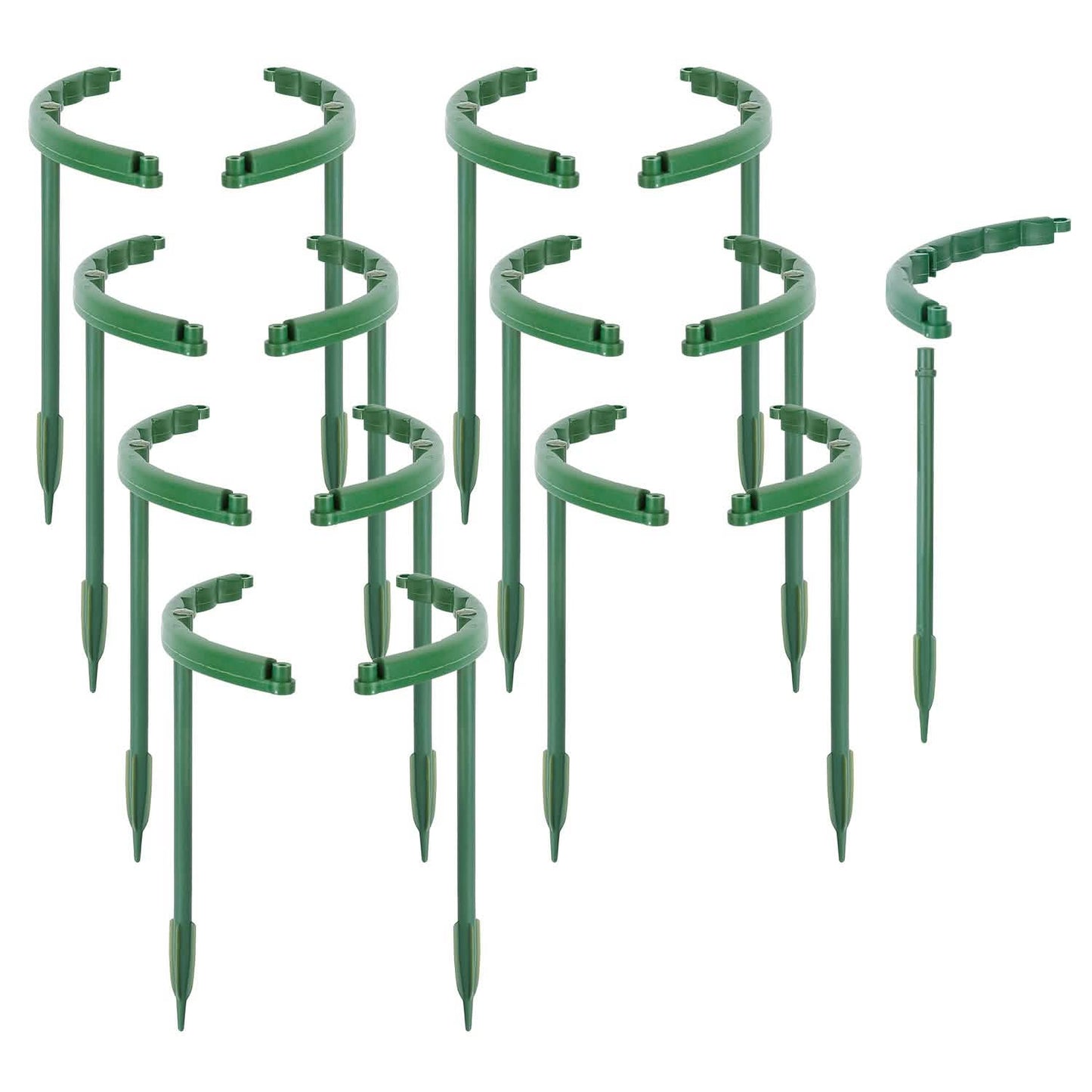 15-teiliges Set: Garten-Pflanzenstützen