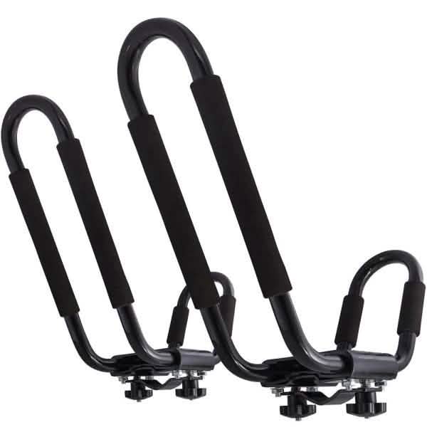 150 lbs Tragkraft Stahl J-Rack Dachkajakträger