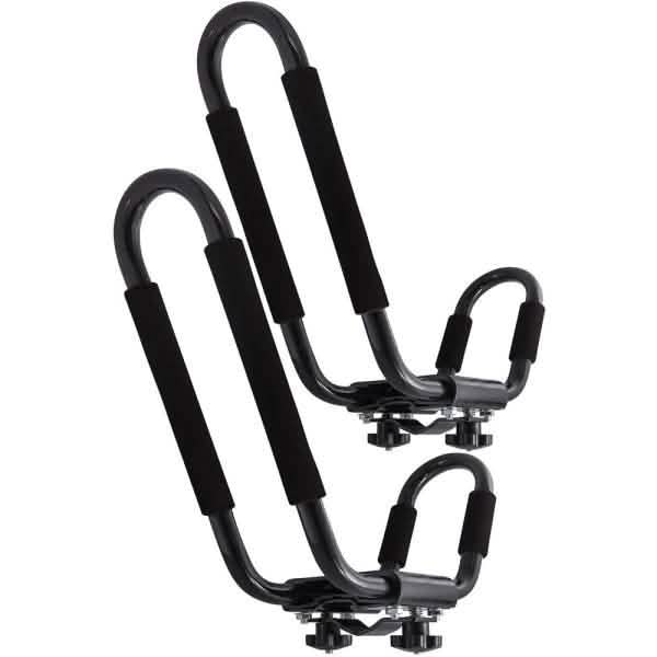 150 lbs Tragkraft Stahl J-Rack Dachkajakträger
