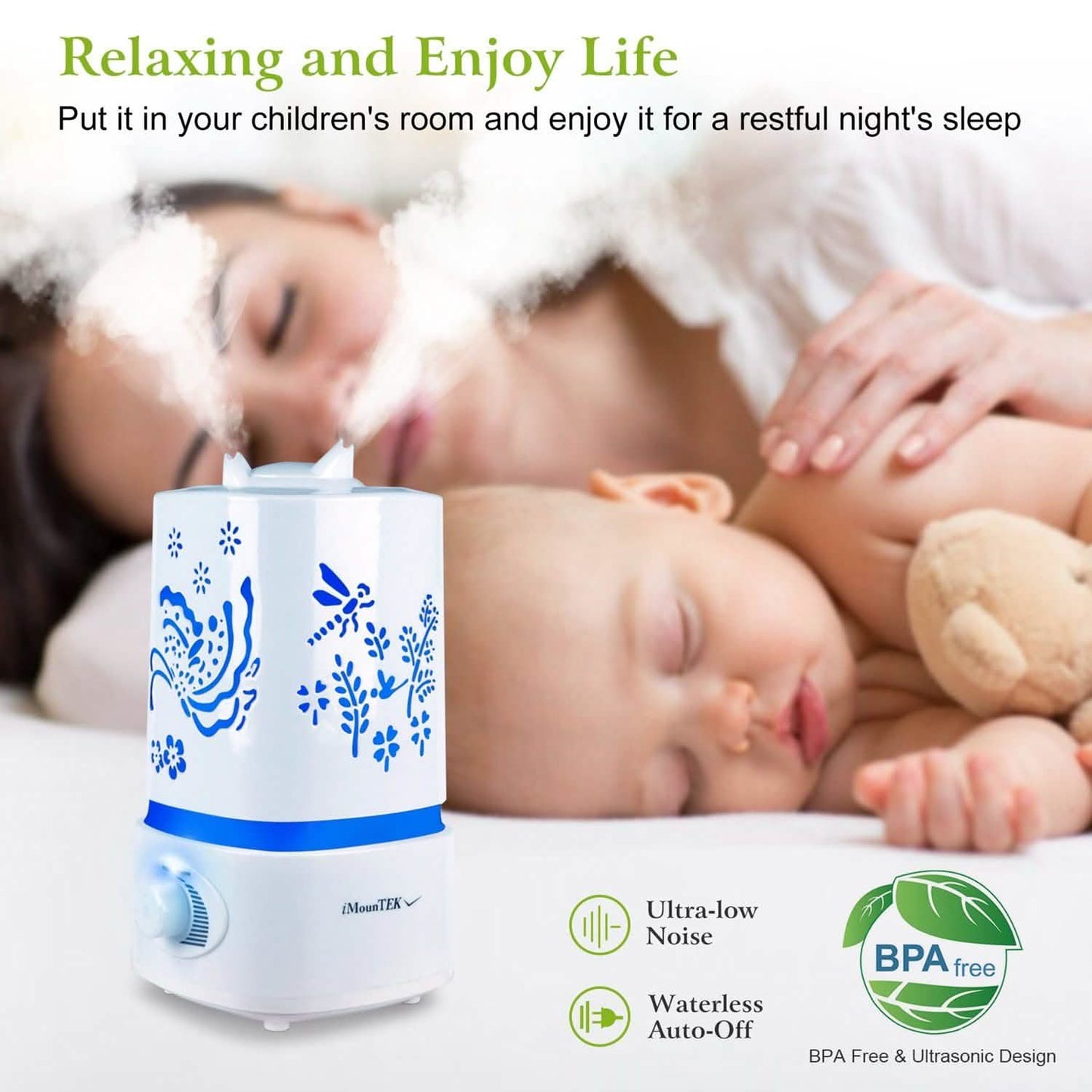 1500ml Ultraschall-Aroma-Diffusor für ätherische Öle