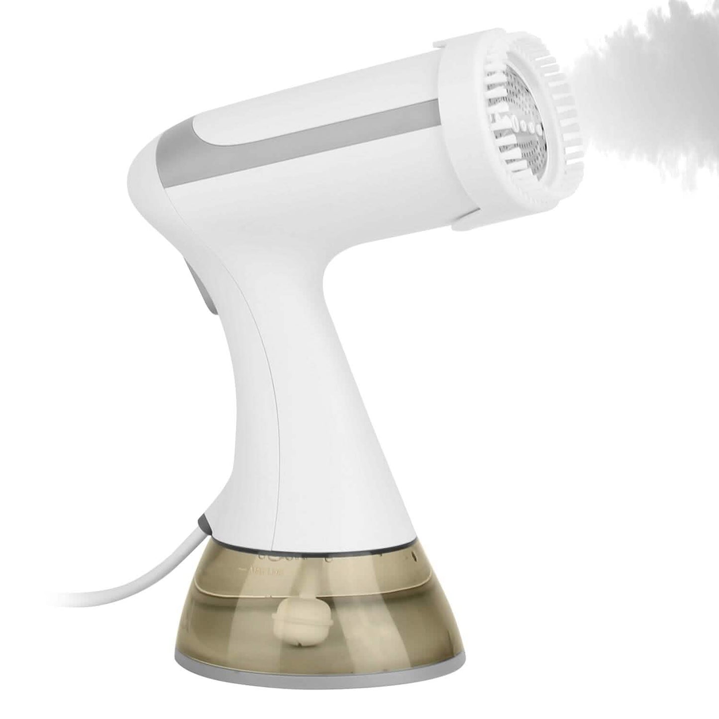 1500W Dampfglätter Tragbarer Handdampfer mit Fusselbürste Abnehmbarer 350ml Wassertank