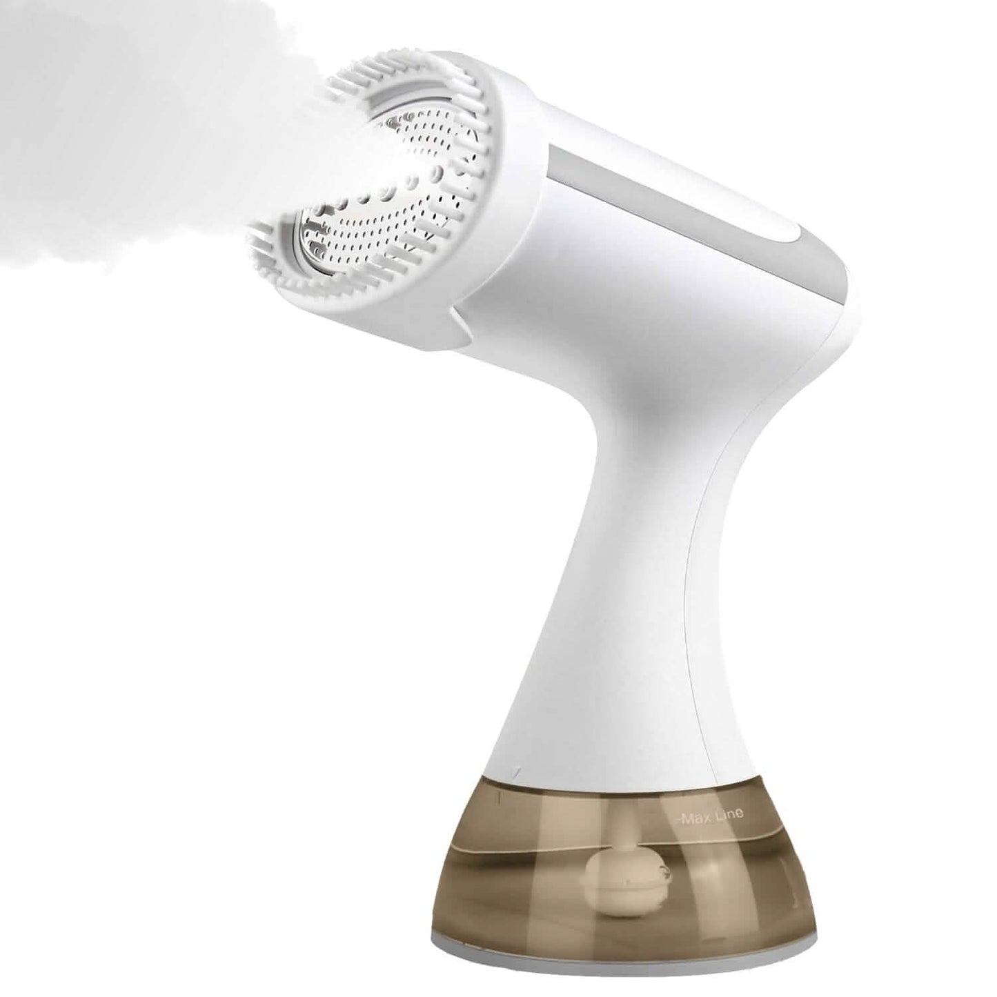 1500W Dampfglätter Tragbarer Handdampfer mit Fusselbürste Abnehmbarer 350ml Wassertank