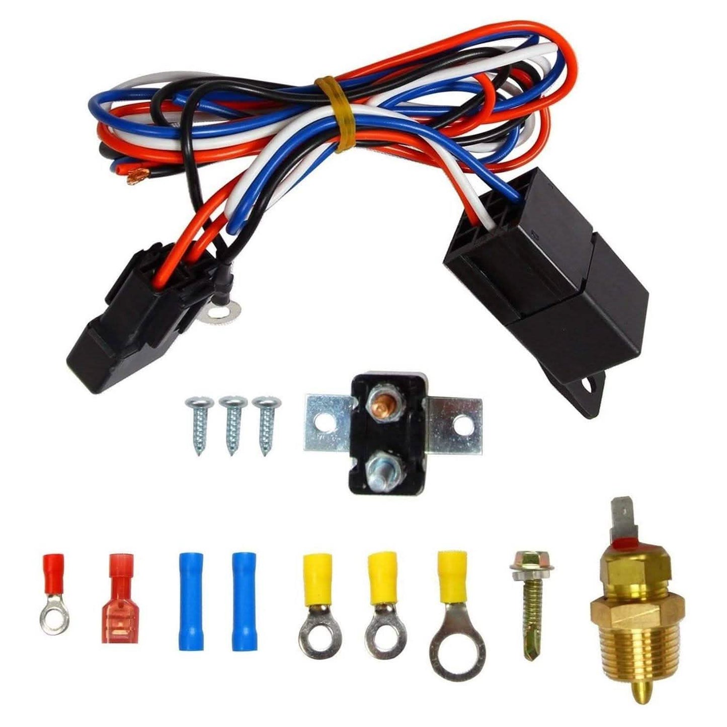 16" Elektrischer Kühlerlüfter 12V 120W 10 Flügel Auto-Thermostat-Kit