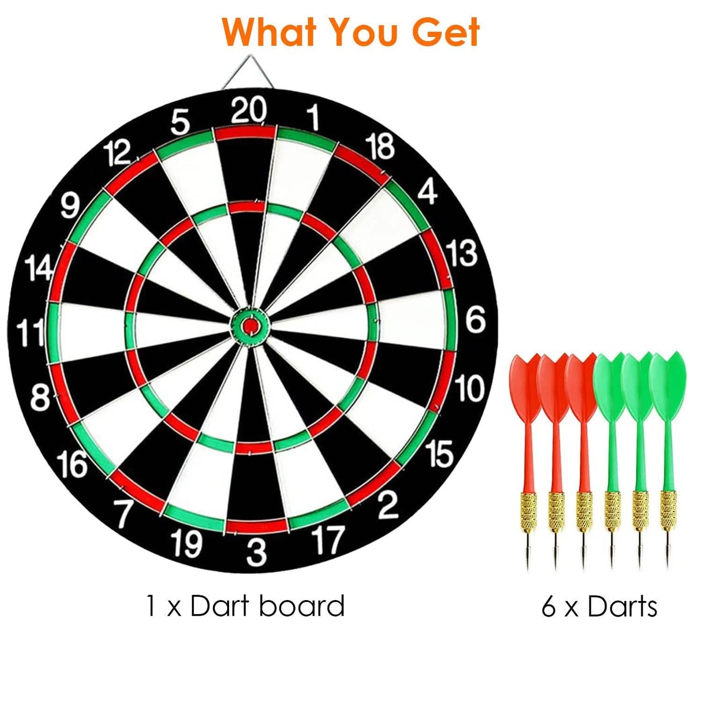 16-Zoll-Dartscheiben-Set