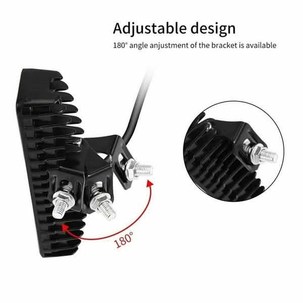 16 LEDs 48W LED Tagfahrlicht Arbeitsleuchte Fahrscheinwerfer