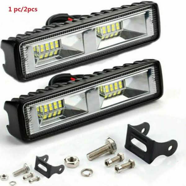 16 LEDs 48W LED Tagfahrlicht Arbeitsleuchte Fahrscheinwerfer