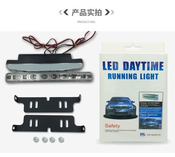 16 LEDs 48W LED Tagfahrlicht Arbeitsleuchte Fahrscheinwerfer