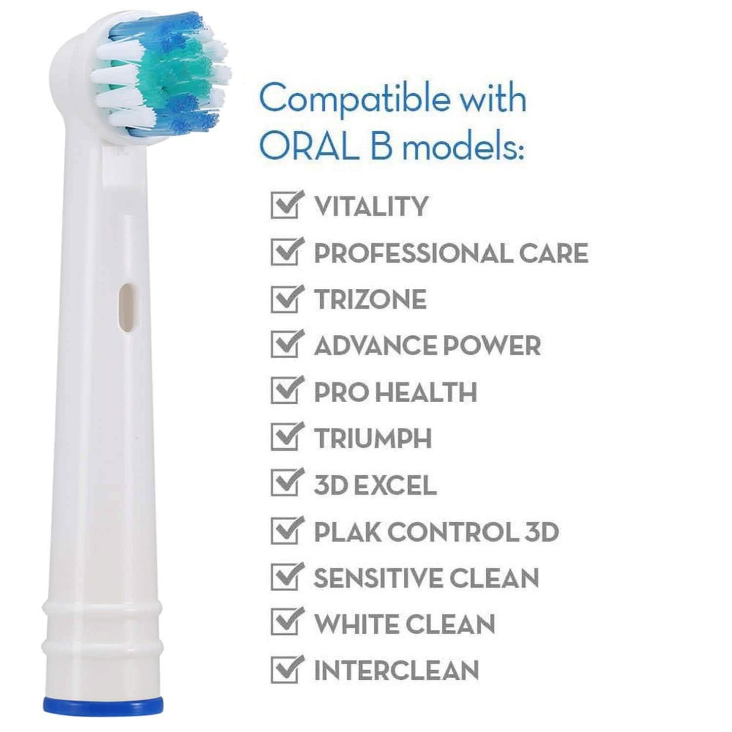 16er-Pack: Oral B Ersatzbürstenköpfe