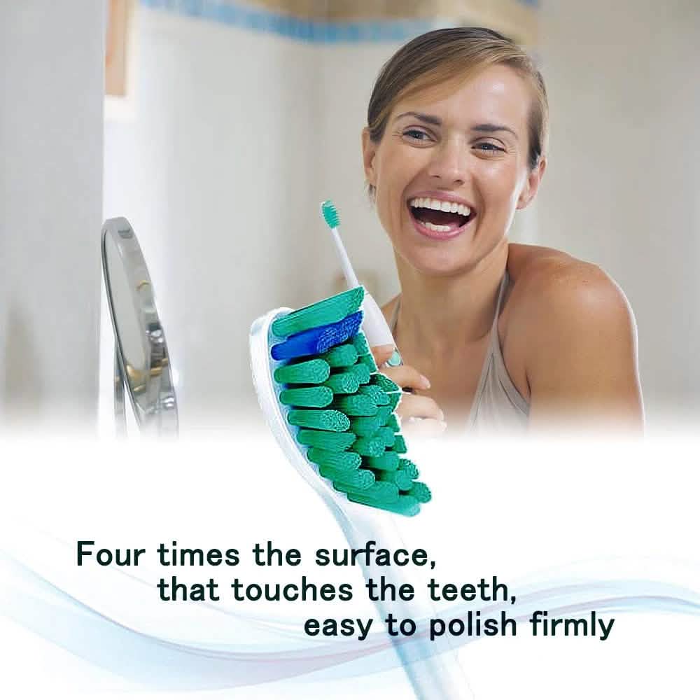 16-teilig: HX6014 Ersatz-Elektrische Zahnbürstenköpfe passend für Philips Sonicare Zahnbürstenköpfe