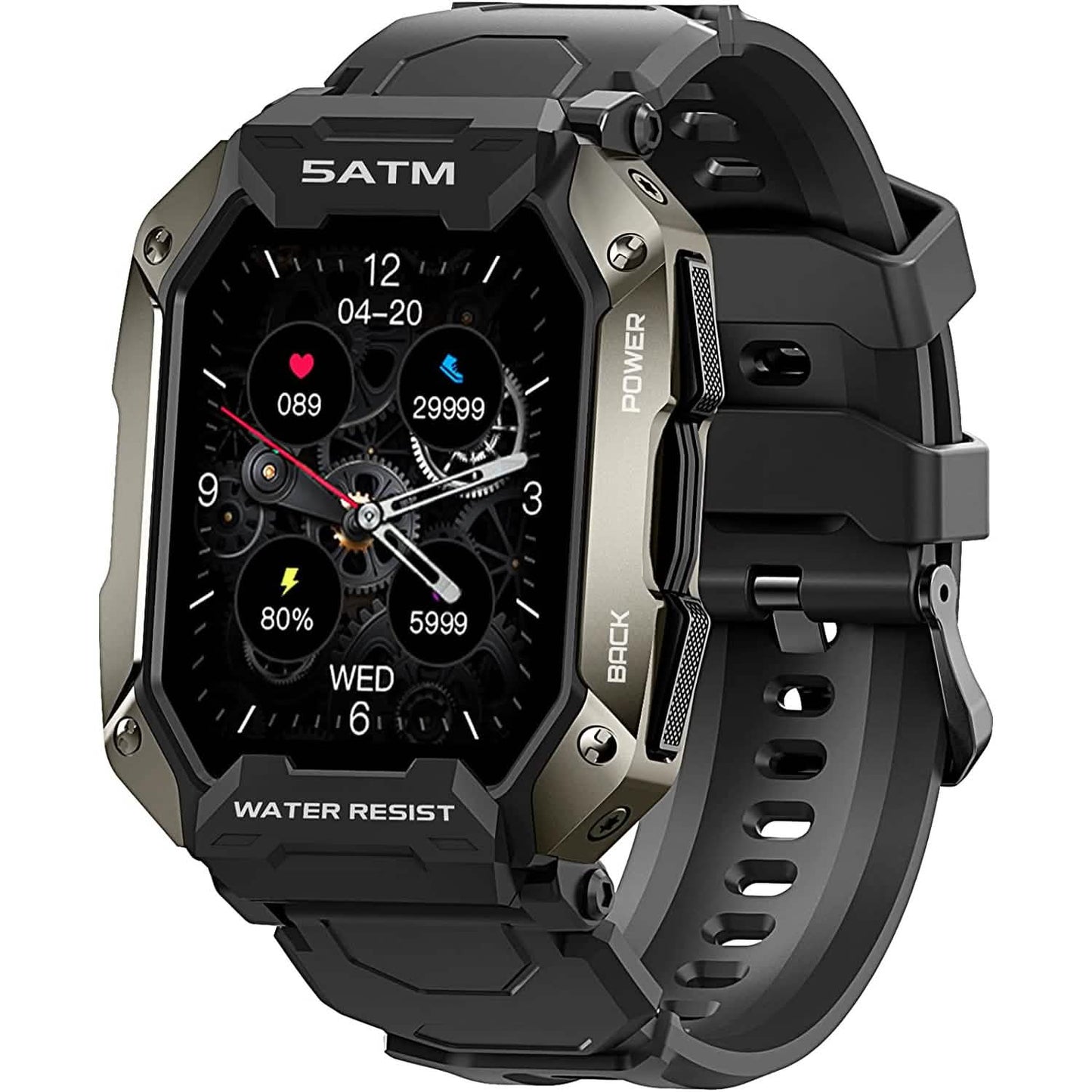 1,71" Taktische Militär-Sport-Smartwatch