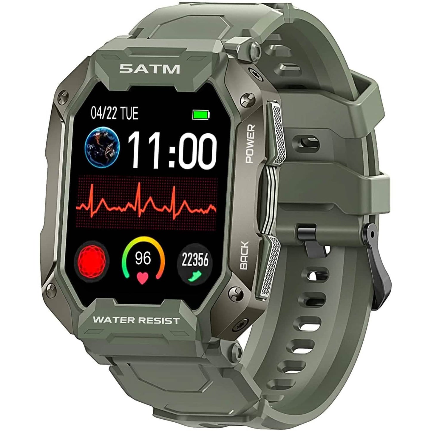 1,71" Taktische Militär-Sport-Smartwatch