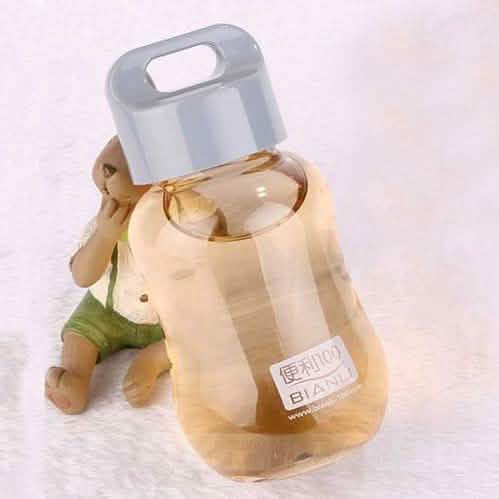 180ML Tragbare bunte Wasserflasche aus Plastik