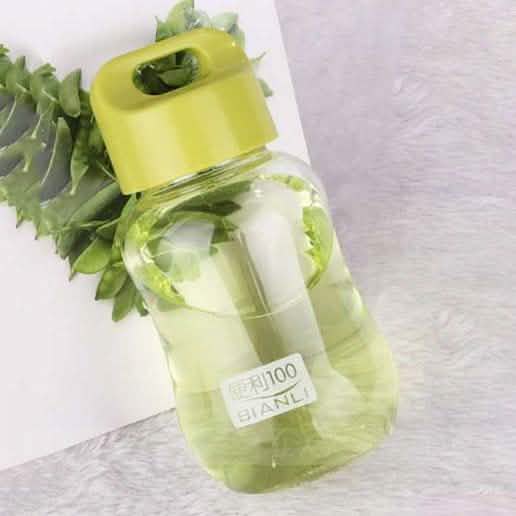 180ML Tragbare bunte Wasserflasche aus Plastik