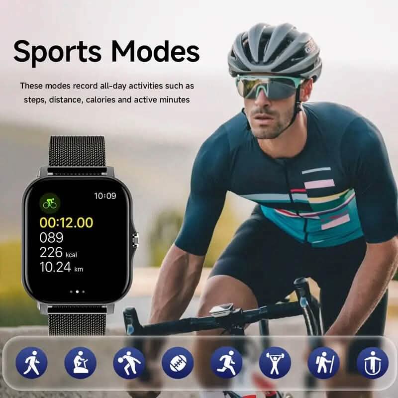 Voll-Touchscreen-Smartwatch