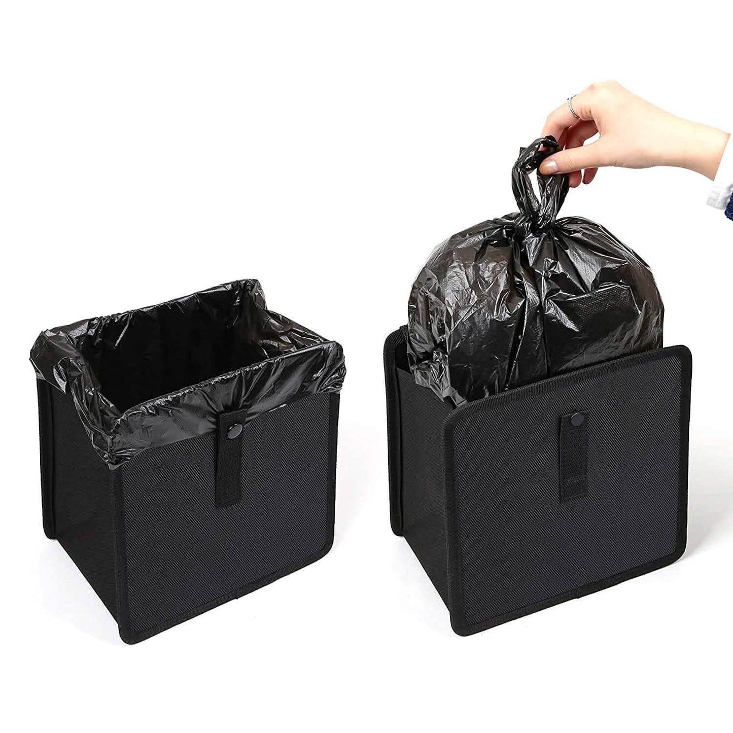 1,85 Gallonen hängender Mülleimer für das Auto, wasserdichter Müllsack-Organizer