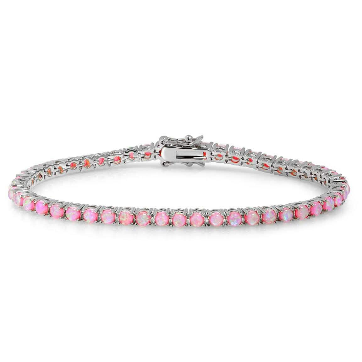 18K vergoldete Opal-Tennisarmbänder