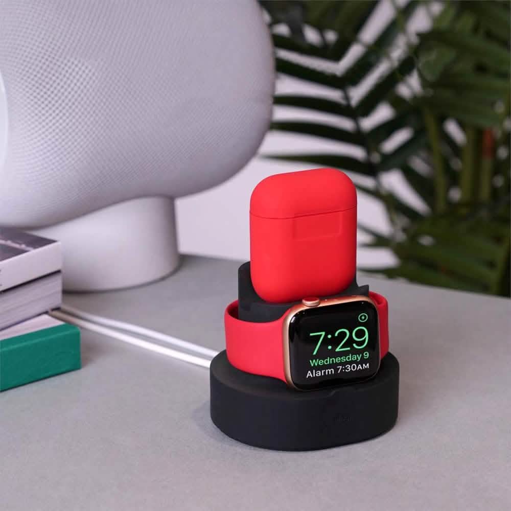2-in-1 Apple Silikon-Ladestation