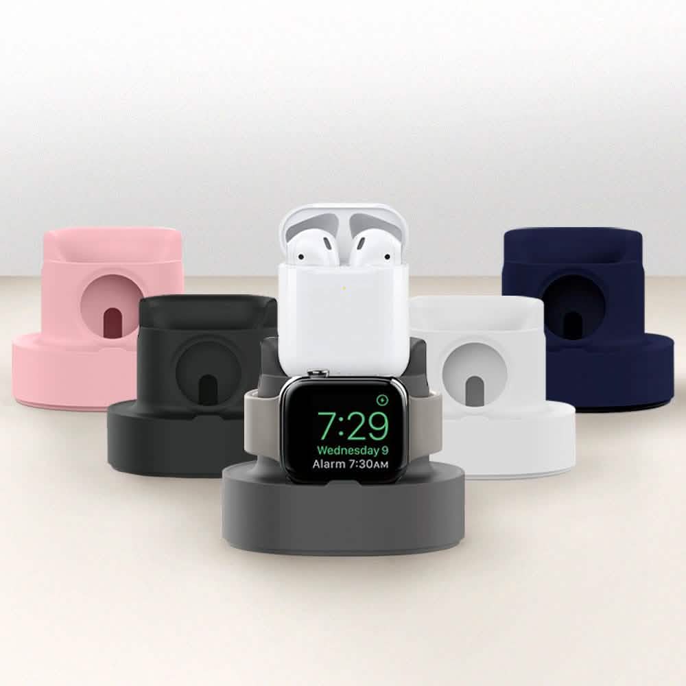 2-in-1 Apple Silikon-Ladestation