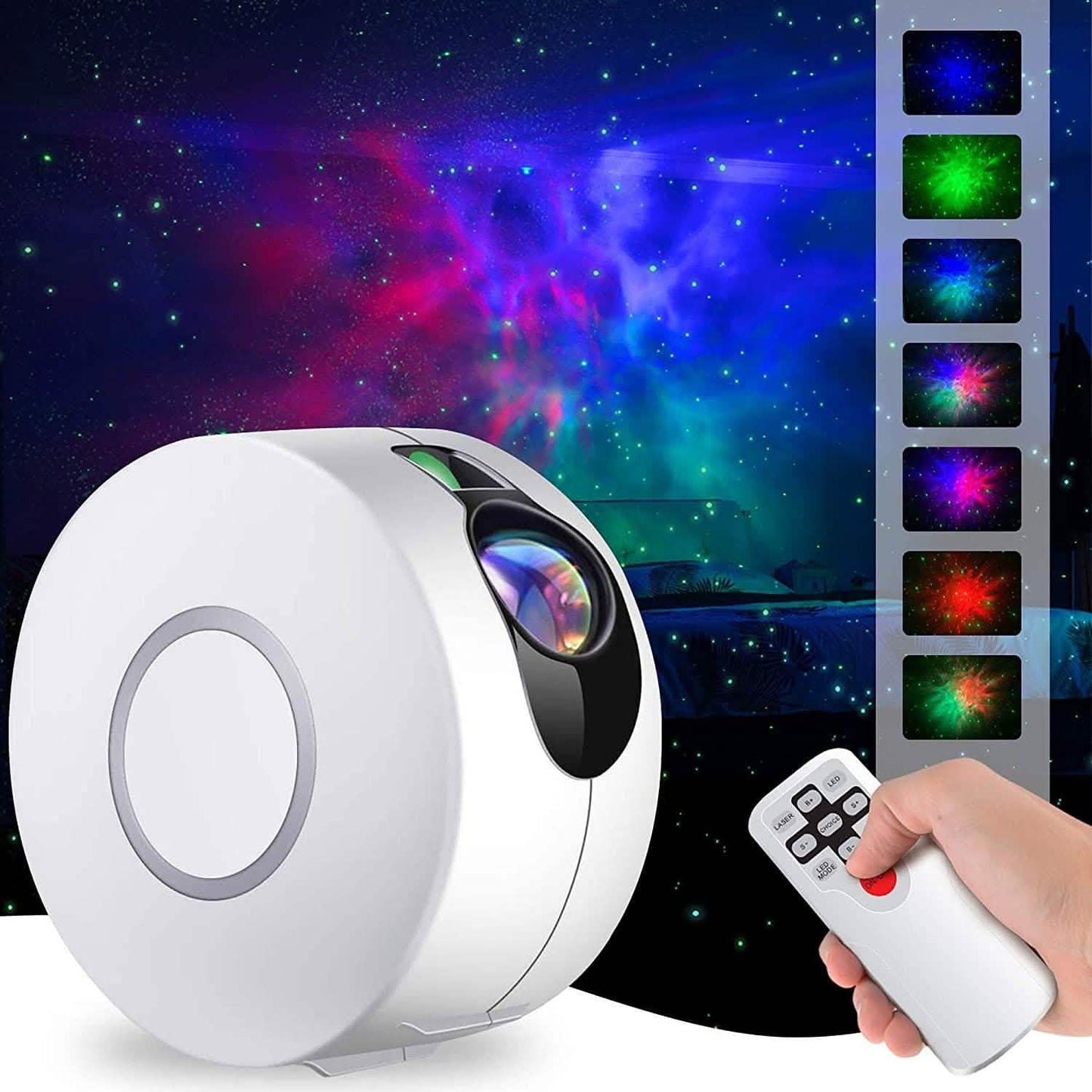 2-in-1 Aurora-Sternenhimmel-Projektor