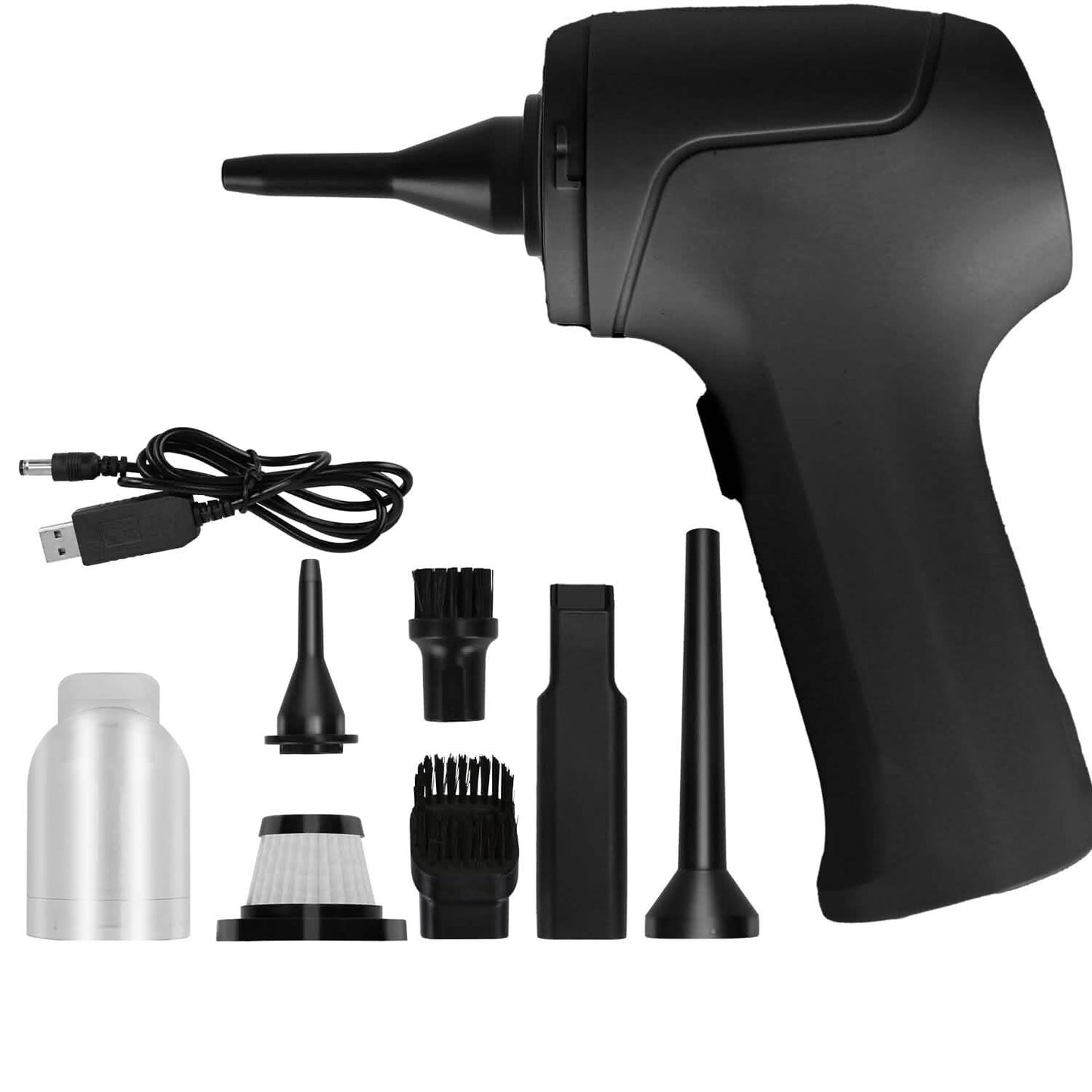 2-in-1 Akku Staubsauger Druckluft-Gebläse