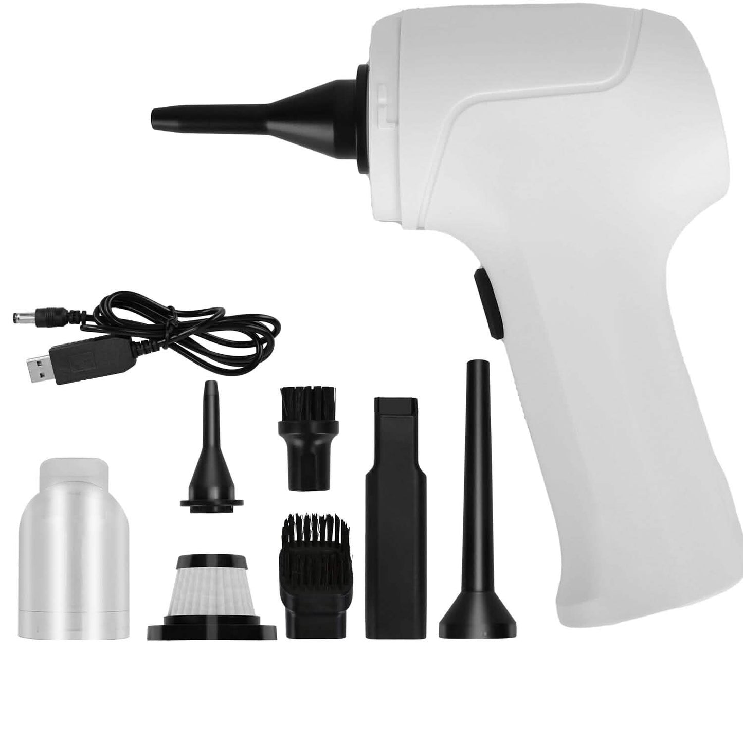2-in-1 Akku Staubsauger Druckluft-Gebläse