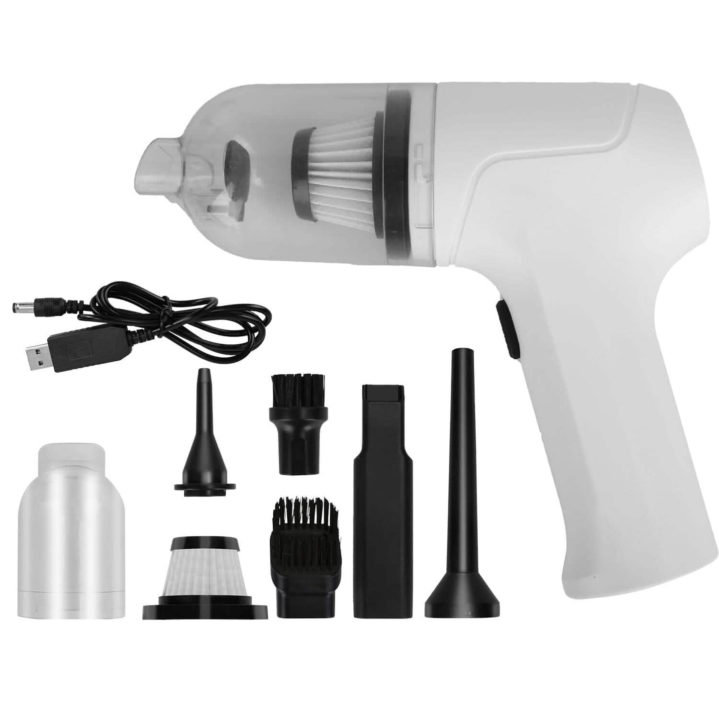 2-in-1 Akku Staubsauger Druckluft-Gebläse