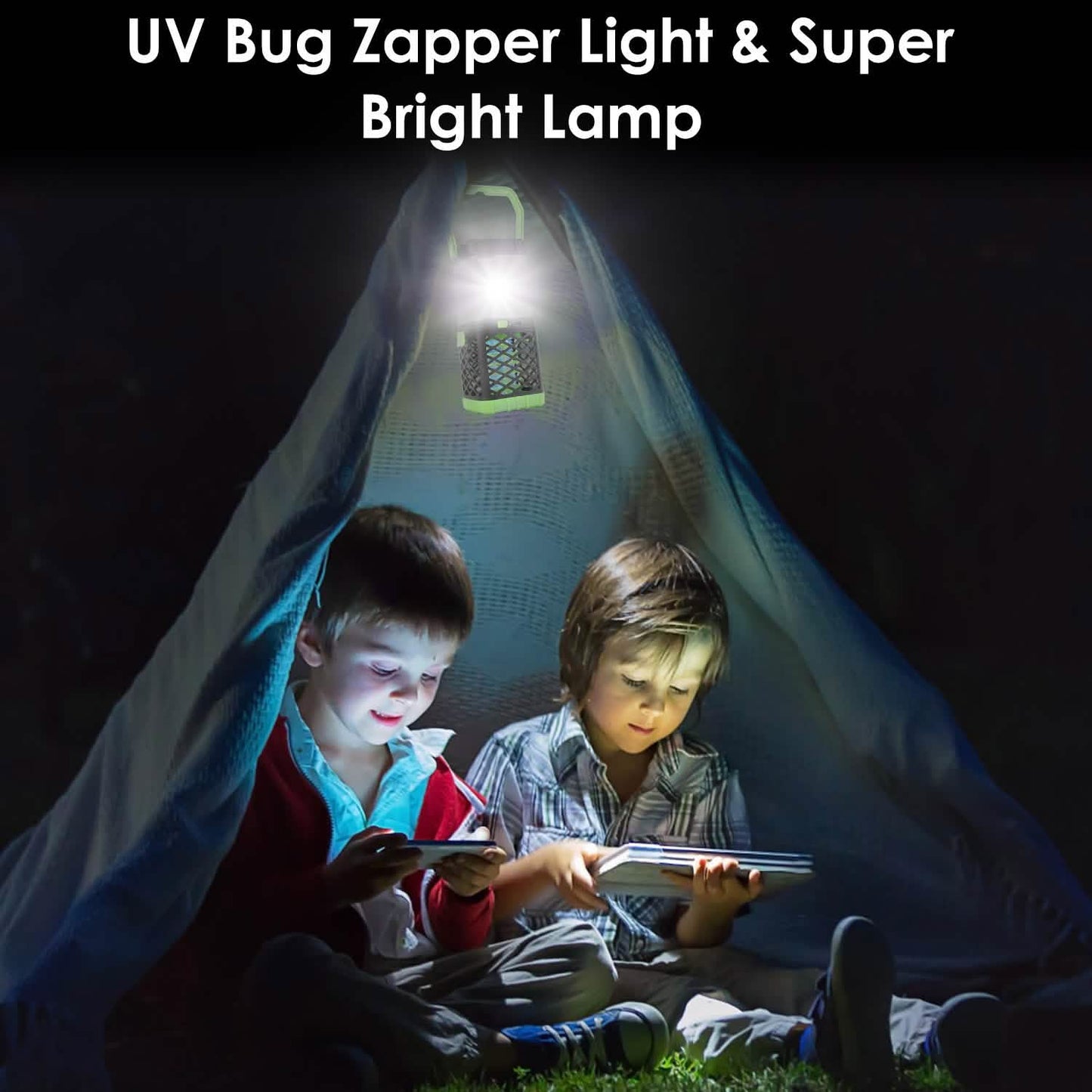 2-in-1 elektrische Mückenfalle mit UV-Licht Insektenvernichter