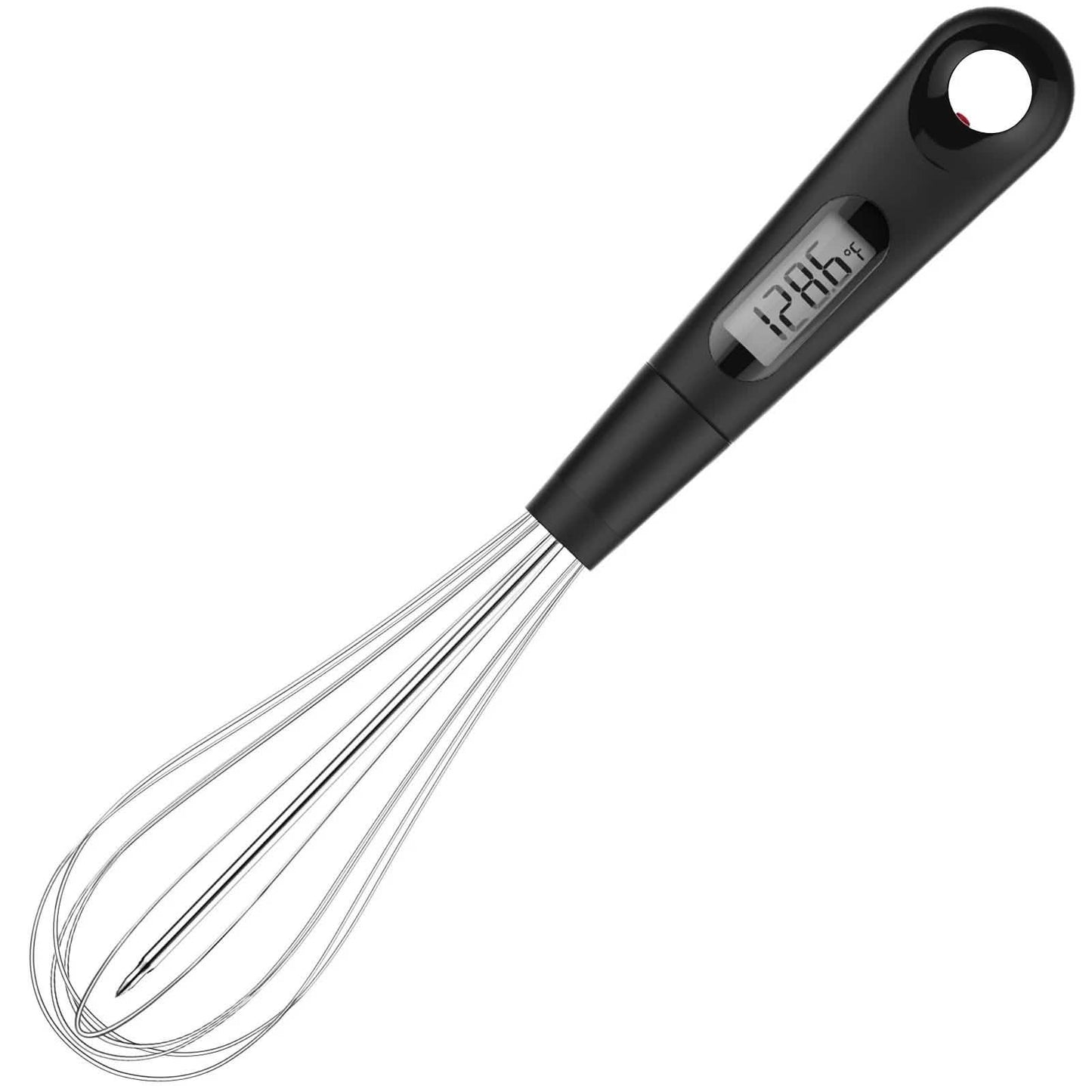 2-in-1 Sofortablese-Lebensmittelthermometer und Eierschneebesen