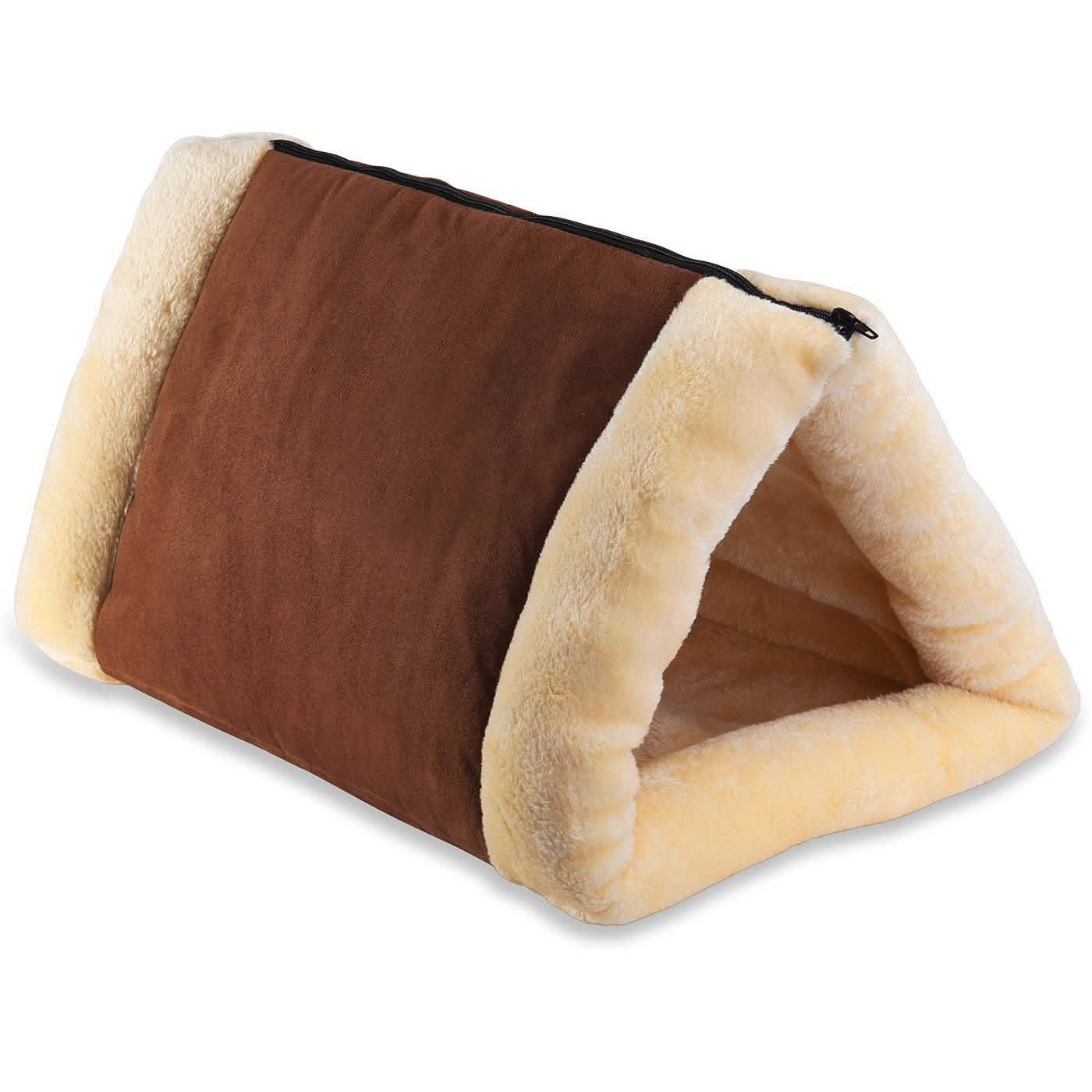 2-in-1-Haustiertunnel-Fleecedecke für Katzen & Hunde