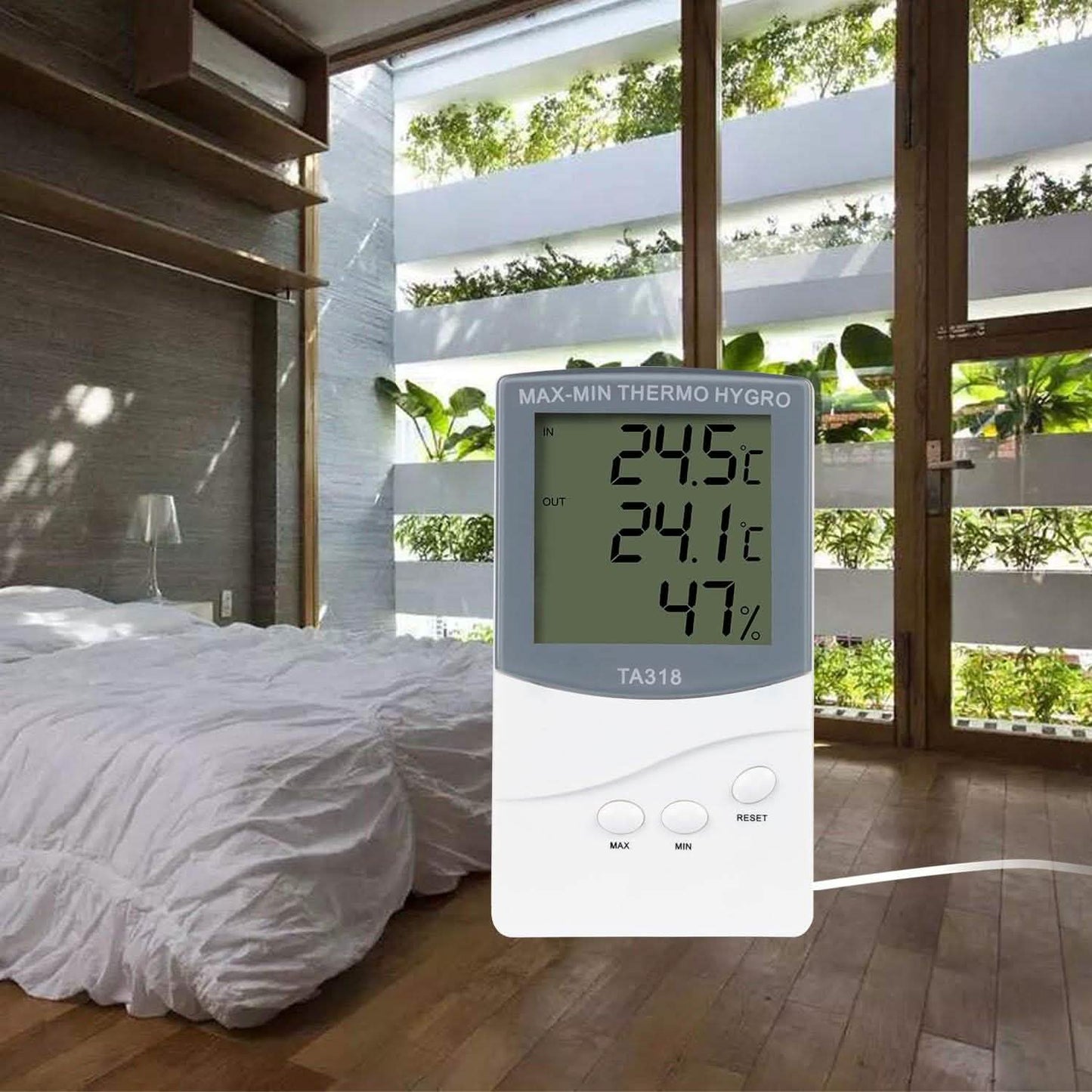 2-in-1 Thermometer und Hygrometer