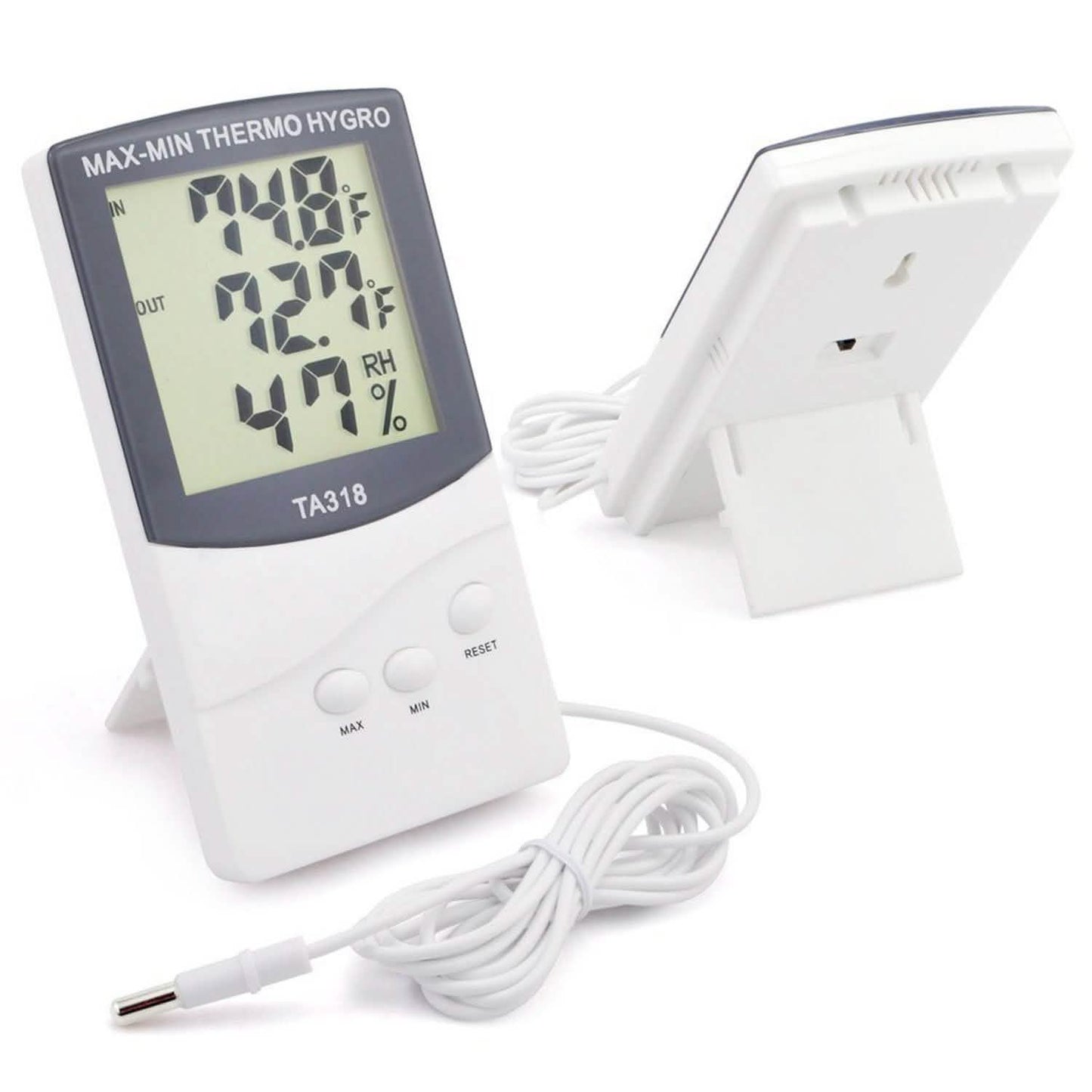 2-in-1 Thermometer und Hygrometer